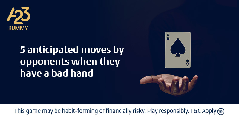 Top 5 Rummy Hands Tells: Anticipate Opponents Moves