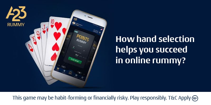 Mastering Hand Selection in Online Rummy