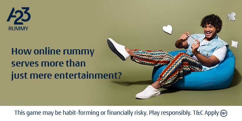 How Online Rummy Serves More Than Just Mere Entertainment?