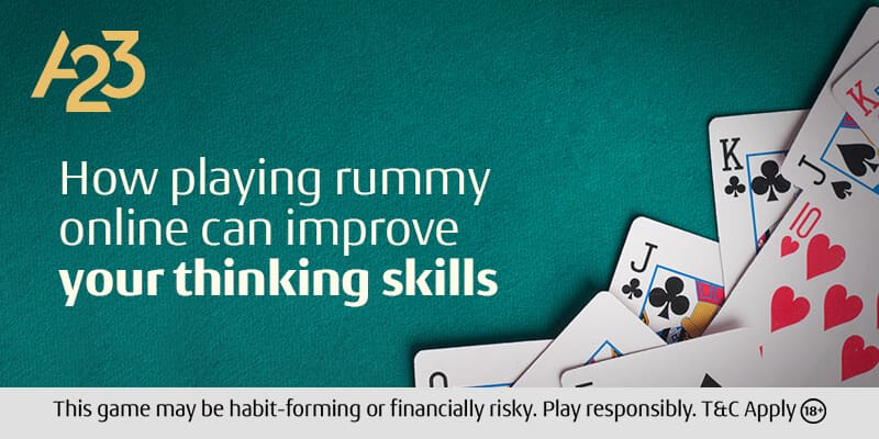 How Playing Rummy Online Can Improve Your Thinking Skills