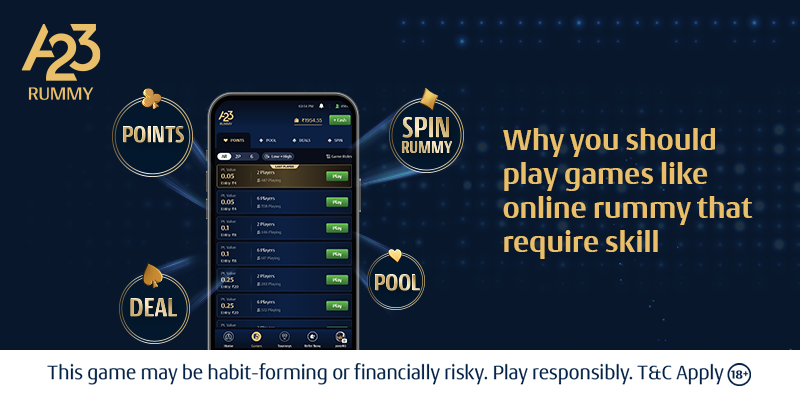 Why You Should Play Online Rummy That Requires Skill?